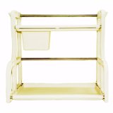 Kệ đa năng để đồ nhà bếp, nhà tắm 2 tầng hình chữ H