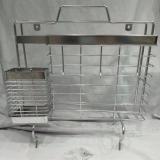 Kệ dao thớt 1 ống đũa inox 304