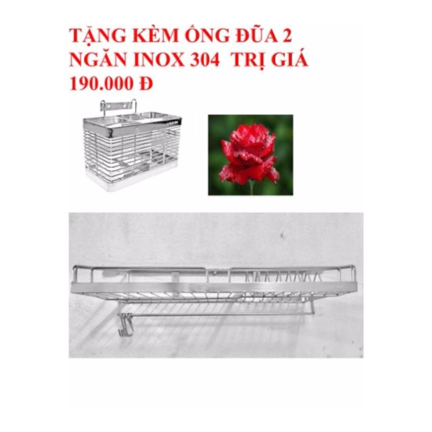 Hình ảnh Kệ để chén đĩa 1 tầng Inox 304 (28x50)