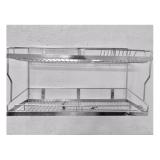 Kệ để chén dĩa treo tường 2 tầng Inox 304
