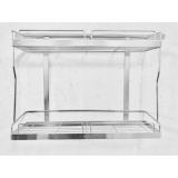 Kệ để gia vị nhà bếp 2 tầng inox 304