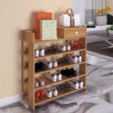 Kệ giày dép 5 tầng 63 x 23 x 86 cm màu tự nhiên