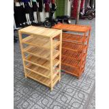 Kệ giày dép gỗ 6 tầng ngang 60
