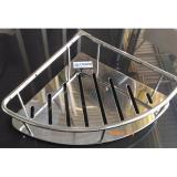 Kệ góc 1 tầng inox 304
