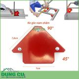 Ke góc nam châm 45°,90° cho thợ hàn lực hút 11kg