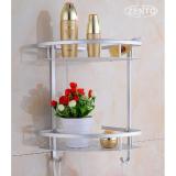 Kệ góc phòng tắm giá rẻ/kệ góc nhà tắm inox 2 tầng