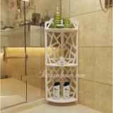 Kệ góc trang trí 3 tầng cao - mắt lưới