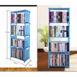 Kệ Sách 4 tầng, kệ để đồ đa năng, tủ sách, kệ sách thông minh