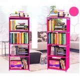 Kệ Sách báo Lắp Ghép 5 Tầng 4 Ngăn