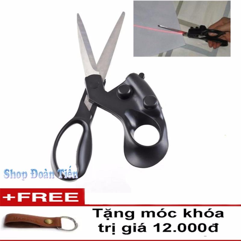 Mua Kéo cắt Laser siêu thẳng(tặng móc khóa da)