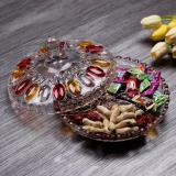 Khay đựng mứt kẹo bằng thủy tinh 3 ngăn HD08