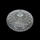 Khay đựng mứt kẹo tết bằng thủy tinh 3 ngăn