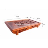 Khay trà gỗ hương hoa thị kt001