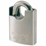 Ổ khóa inox chống gỉ master lock 550eurd thân inox - luto shop