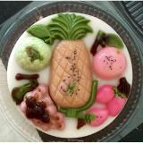 KHUÔN RAU CÂU  NHỰA HÌNH TRÁI CÂY