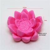 Khuôn silicon 4D hoa sen nở 7cm