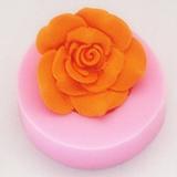 Khuôn silicon hoa hồng cánh mỏng nhỏ KT: 5.2*1.8cm