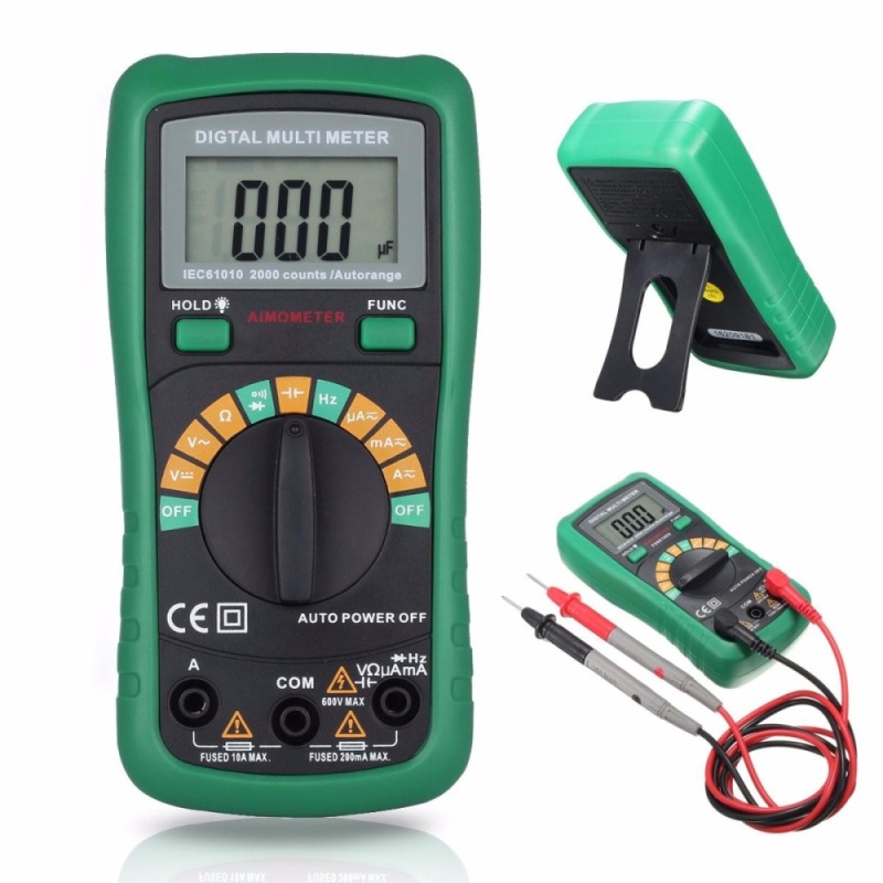 Bảng giá LCD Digital Clamp Multimeter AC/DC Ammeter Resistance Voltmeter Omh Tester Mete - intl