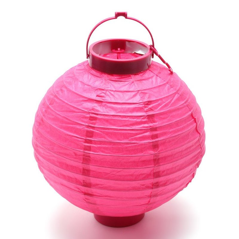 Bảng giá Mua Lồng đèn giấy chạy pin 20cm UBL OA0221 Màu Hồng
