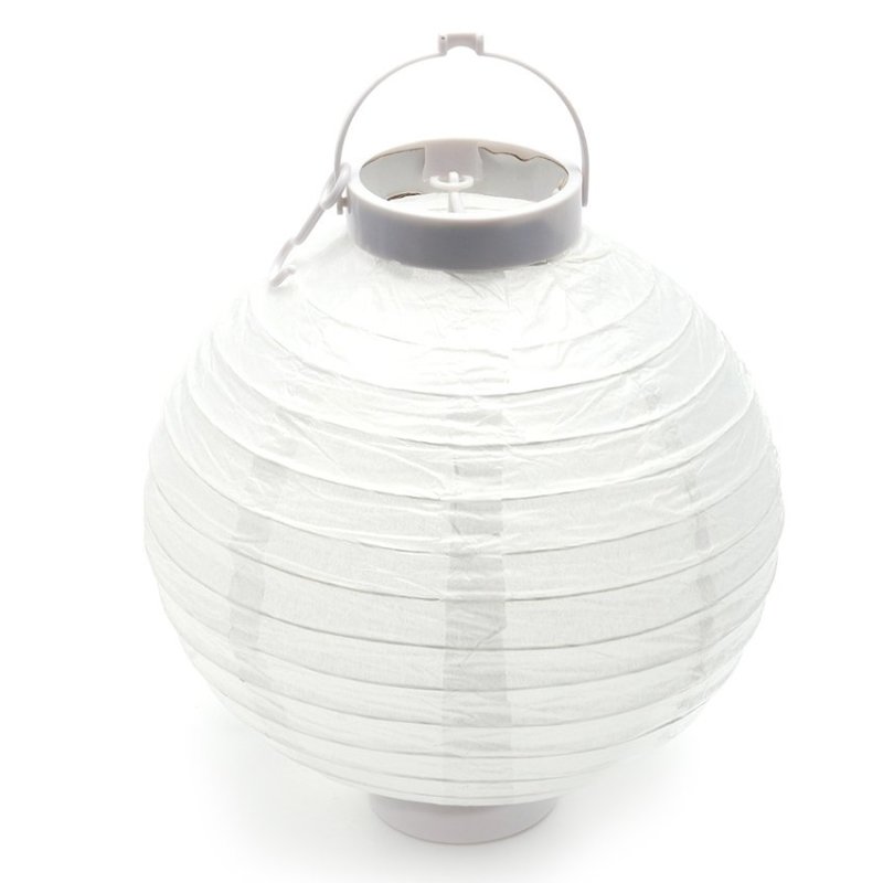 Bảng giá Mua Lồng đèn giấy chạy pin 20cm UBL OA0221 Màu Trắng