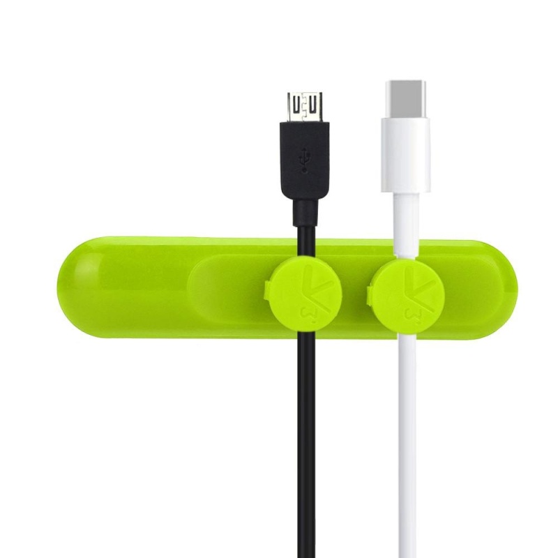 Bảng giá Magnetic Cable Clips Cable Holder Desktop Cable Clip Cord Wire Management GN - intl