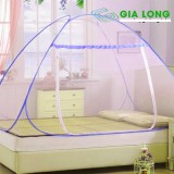 Màn chụp không đáy tự bung chống muỗi cao cấp Gia Long Made in VietNam (1m8x2m)