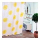 [HCM]Màn Treo Nhà Tắm Satin Loại Dày ( 1m8x2m)-hoa hướng dương