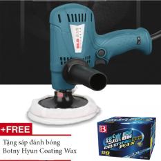 Hanrui shop máy đánh bóng 600w 4500rpm m14 220v + sáp đánh bóng 2019