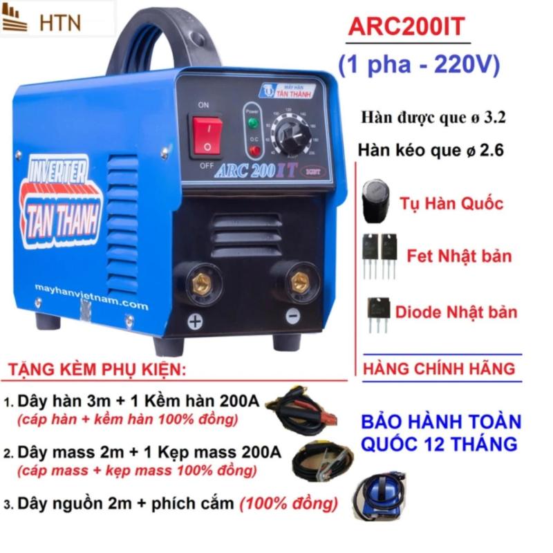 Máy hàn que IGBT Inverter Tân Thành 200A - ARC200IT