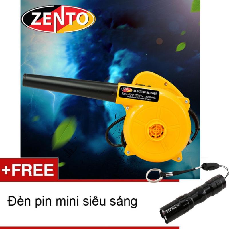 Máy hút, thổi bụi cầm tay Zento JS2402 (Tặng đèn pin mini Zento)