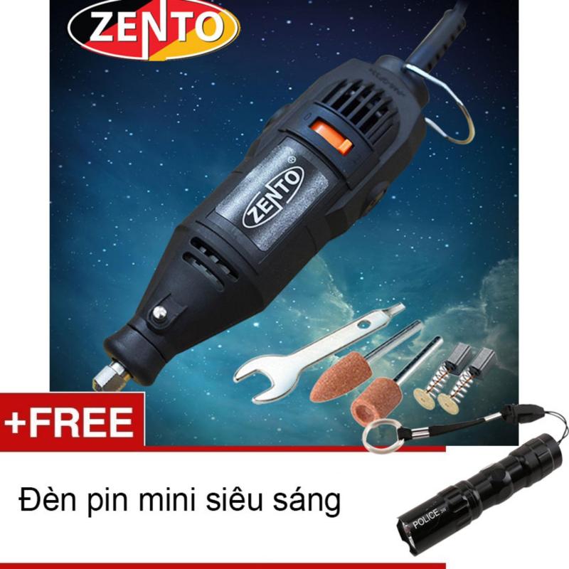 Bảng giá Máy khoan, mài, khắc mini 6pcs Zento SFC-10B-3 (Tặng đèn pin mini Zento)