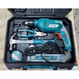 Máy khoan total 650w + bộ phụ kiện 100 món