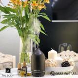 Máy khuếch tán tinh dầu siêu âm gốm điều khiển không dây tsim01c - the scent