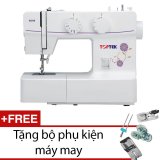 Máy may gia đình Toptek M20B (Trắng) + Tặng 1 bộ phụ kiện máy may