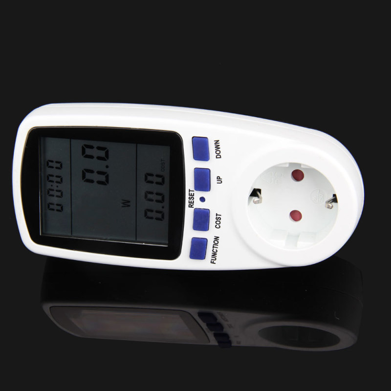 Bảng giá Máy phân tích dòng điện hiện thị cường độ Watt Volt Amps Meter phích cắm EU- INTL