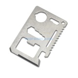 Miếng thép đa năng 11 chức năng - Steel Credit Card Survival Tool