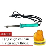 Mỏ hàn chì 60W + Tặng 01 cuộn chì hàn và viên nhựa thông