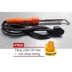 Mỏ hàn chì cao cấp 80w asaki ak-9044 tặng kèm nhựa thông và cuộn chì hàn