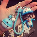 Móc khóa Monchichi Doraemon Có Chuông, Móc khóa túi xách, phụ kiện, quà tặng