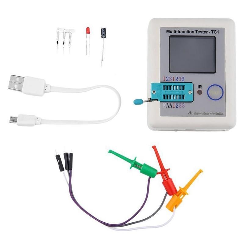 Bảng giá Multi-functional TFT Transistor Tester with 1.8 inch TFT Screen Display - intl