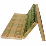 Nệm gòn ép 1m2x2mx5cm Gấp 3 Hàn Quốc Thoáng Mát Chắc Chắn ( Giao Màu Ngẫu Nhiên )