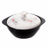 Nồi đất tucbeghi nắp hoa ly donghwa hàn quốc cs005 1185ml