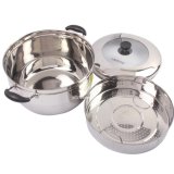 Nồi hấp inox Steam Cooker 26cm Mi shop
