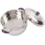 Nồi hấp inox Steam Cooker 28cm Mi shop