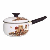 Nồi tay cầm tráng men đáy từ 16cm fujihoro ftcv-16s dung tích 1.5l