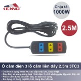 Ổ cắm 3 lỗ 3tc3 2.5m