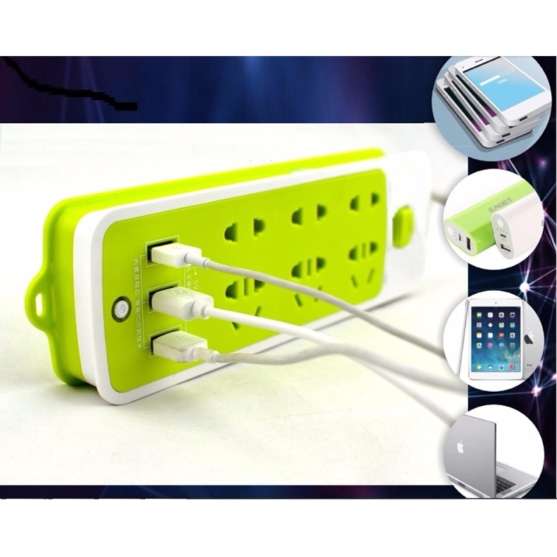 Bảng giá Ổ CẮM ĐA NĂNG GỒM 6 Ổ CẮM + 3 CỔNG XẠC USB TIỆN LỢI