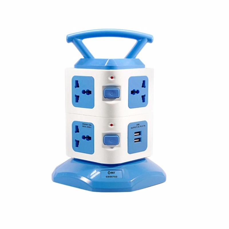 Bảng giá Ổ cắm điện 2 tầng đa năng có cổng USB