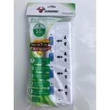 Ổ cắm điện 4 socket đa năng tiếp đất Gongniu
