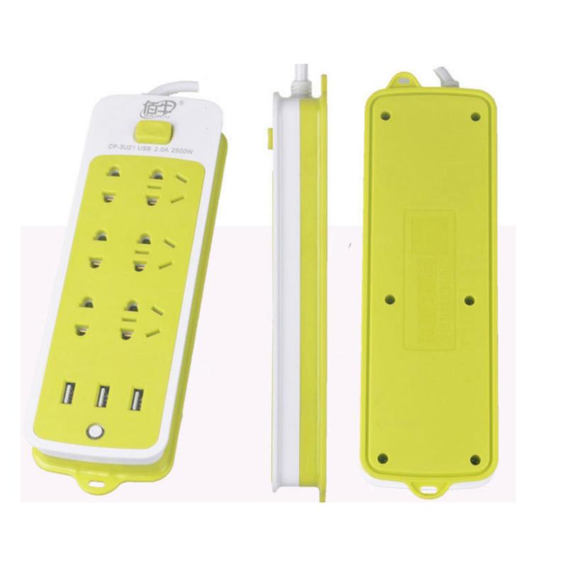 Bảng giá Mua Ổ cắm điện 6 phích cắm, 3 cổng USB